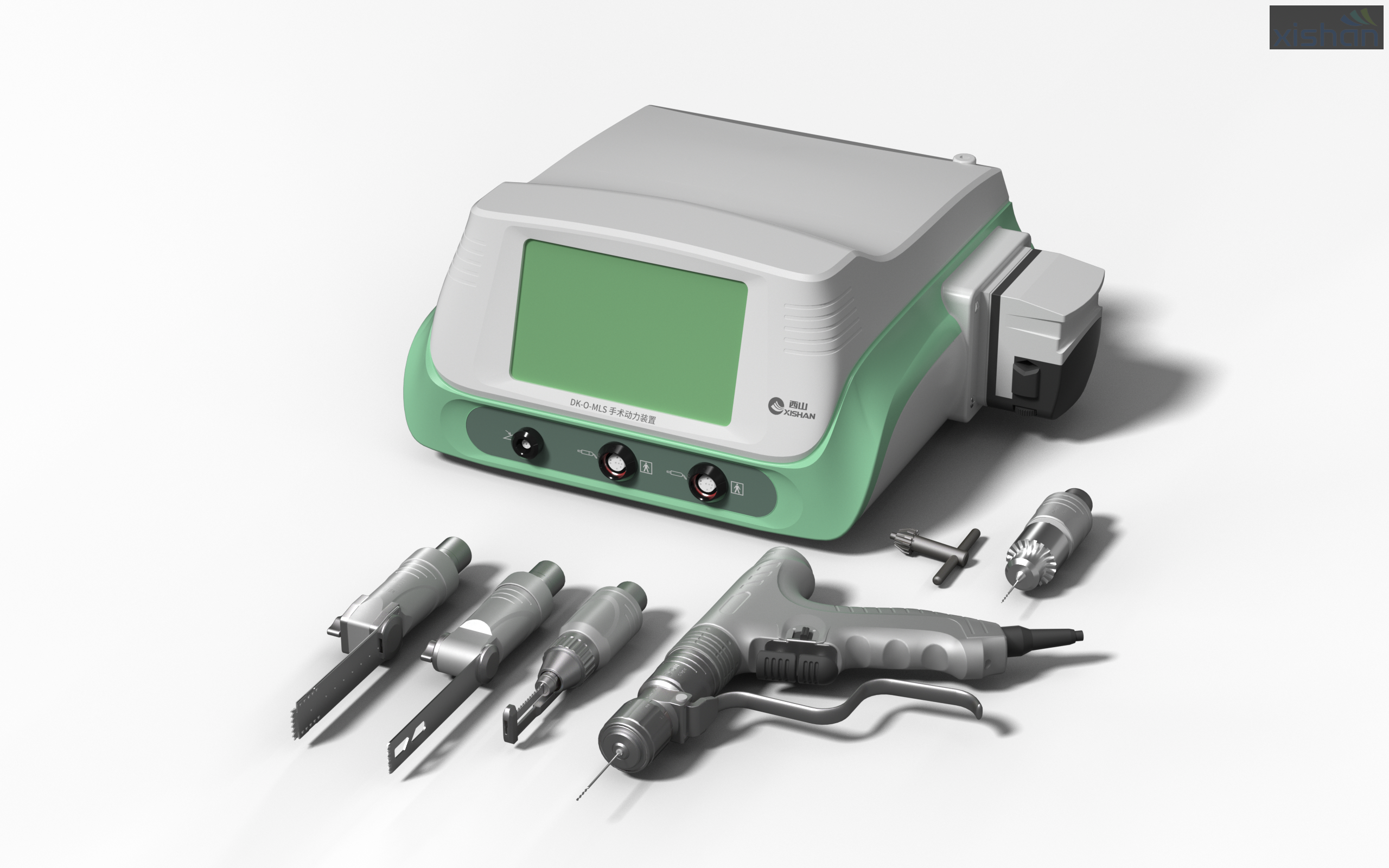 Console électrique tactile pour la chirurgie orthopédique