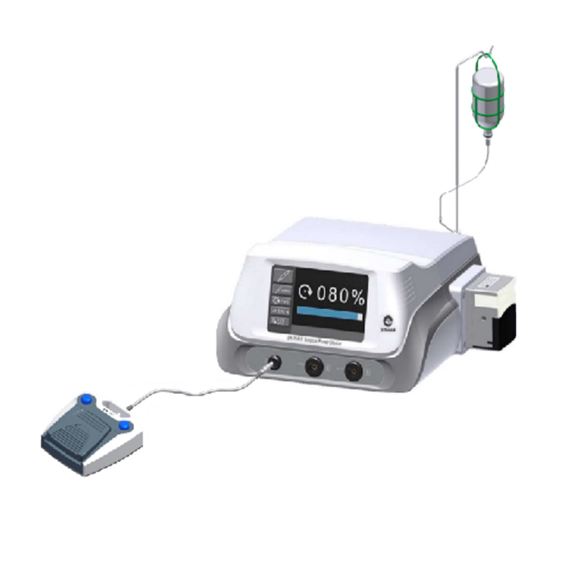Écran tactile de la console d'alimentation