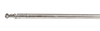 Bournable rond en acier inoxydable