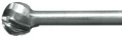 Bour rond en acier inoxydable