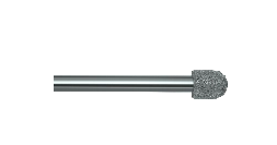 Bur diamant mince à tête de match