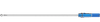 Bur rachidien rond en acier inoxydable avec pièce à main articulation
