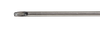 Bour nasal rond en acier inoxydable