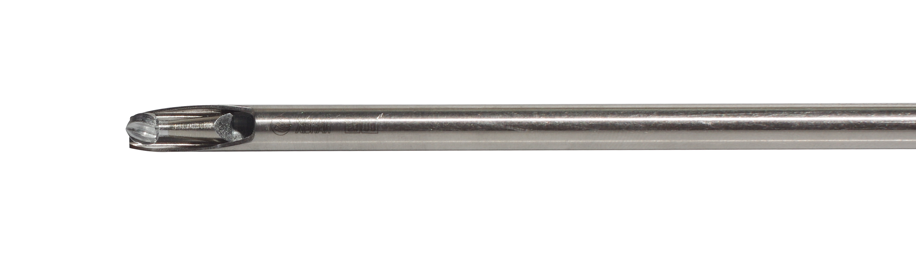 Bour nasal rond en acier inoxydable