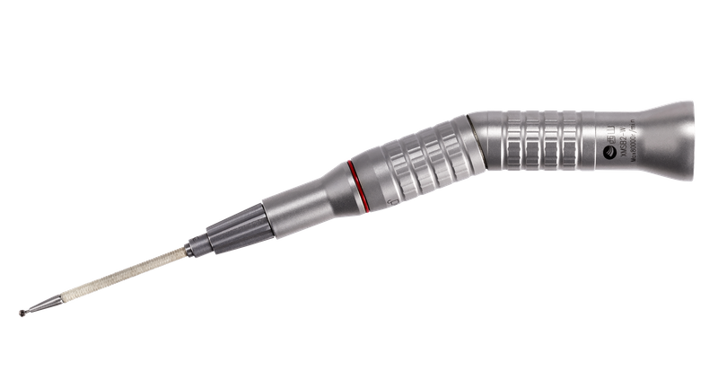 Micro-bur à la main.